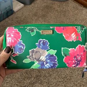 Floral Kate Spade wallet